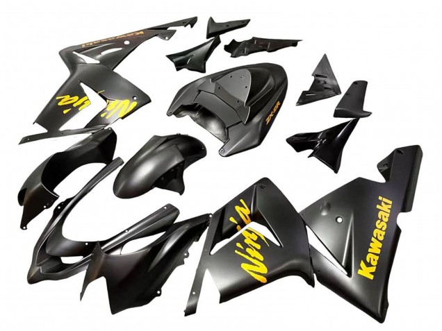 Preisgünstige Kawasaki ZX10R Motorrad Verkleidung 2004-2005 - Schwarz Ninja