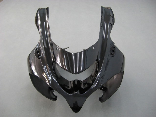 Preisgünstige Kawasaki ZX10R Motorrad Verkleidung 2004-2005 - Schwarz Weiss