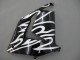 Preisgünstige Kawasaki ZX10R Motorrad Verkleidung 2004-2005 - Schwarz Weiss