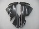 Preisgünstige Kawasaki ZX10R Motorrad Verkleidung 2004-2005 - Schwarz Weiss