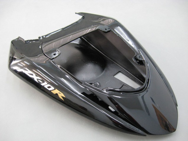 Preisgünstige Kawasaki ZX10R Motorrad Verkleidung 2004-2005 - Schwarz Weiss