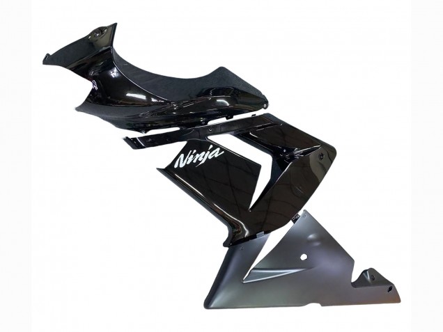 Preisgünstige Kawasaki ZX10R Motorrad Verkleidung 2004-2005 - Glanzendes Matt Schwarz Ninja