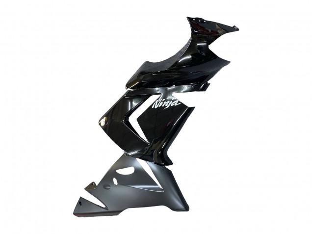 Preisgünstige Kawasaki ZX10R Motorrad Verkleidung 2004-2005 - Glanzendes Matt Schwarz Ninja