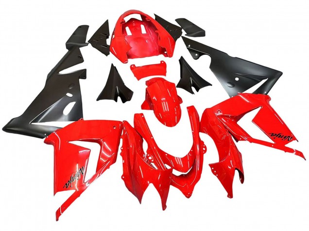 Preisgünstige Kawasaki ZX10R Motorrad Verkleidung 2004-2005 - Rot Schwarz Ninja