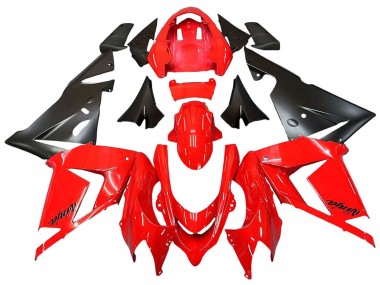 Preisgünstige Kawasaki ZX10R Motorrad Verkleidung 2004-2005 - Rot Schwarz Ninja