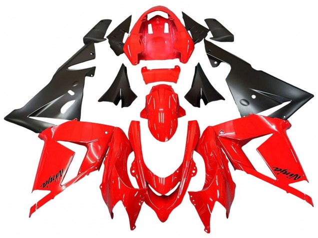Preisgünstige Kawasaki ZX10R Motorrad Verkleidung 2004-2005 - Rot Schwarz Ninja