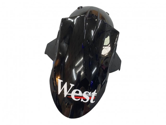 Preisgünstige Kawasaki ZX10R Motorrad Verkleidung 2004-2005 - Weiss Schwarz West Ninja