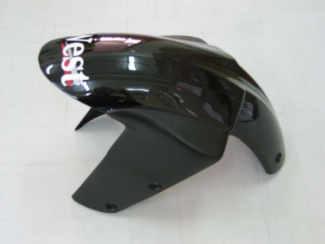 Preisgünstige Kawasaki ZX10R Motorrad Verkleidung 2004-2005 - Weiss Schwarz West Ninja