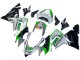 Preisgünstige Kawasaki ZX10R Motorrad Verkleidung 2004-2005 - Grun Silber Schwarz 69