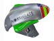 Preisgünstige Kawasaki ZX10R Motorrad Verkleidung 2004-2005 - Grun Silber Schwarz 69