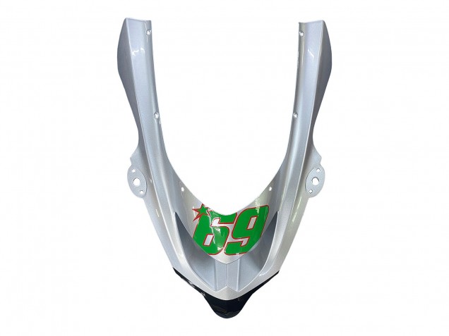 Preisgünstige Kawasaki ZX10R Motorrad Verkleidung 2004-2005 - Grun Silber Schwarz 69