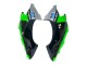Preisgünstige Kawasaki ZX10R Motorrad Verkleidung 2004-2005 - Grun Silber Schwarz 69