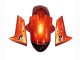 Preisgünstige Kawasaki ZX10R Motorrad Verkleidung 2004-2005 - Burnt Orange Schwarz Monster Elf