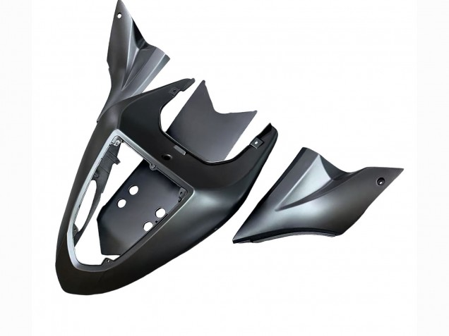 Preisgünstige Kawasaki ZX10R Motorrad Verkleidung 2006-2007 - Grau Gelb Glanzendes Schwarz Monster Elf