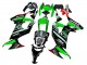 Preisgünstige Kawasaki ZX10R Motorrad Verkleidung 2008-2010 - Grun Weiss Rot Schwarz Monster Elf 66