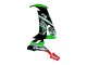 Preisgünstige Kawasaki ZX10R Motorrad Verkleidung 2008-2010 - Grun Weiss Rot Schwarz Monster Elf 66