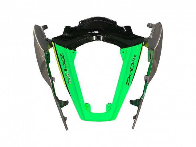Preisgünstige Kawasaki ZX10R Motorrad Verkleidung 2011-2015 - Grun Gelb Schwarz Weiss Elf Monster