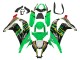 Preisgünstige Kawasaki ZX10R Motorrad Verkleidung 2011-2015 - Grun Gelb Schwarz Weiss Elf Monster