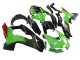 Preisgünstige Kawasaki ZX10R Motorrad Verkleidung 2021-2025 - Grun Schwarz Rot Bienenwabe