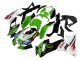 Preisgünstige Kawasaki ZX10R Motorrad Verkleidung 2021-2025 - Grun Schwarz Weiss Rot Blau Showr Elf Monster