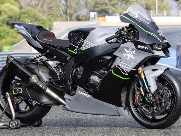 Preisgünstige Kawasaki ZX10R Motorrad Verkleidung 2021-2025 - Grau Schwarz Grun Weiss Schnee
