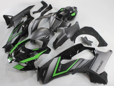 Preisgünstige Kawasaki ZX10R Motorrad Verkleidung 2021-2025 - Grau Grun Schwarz
