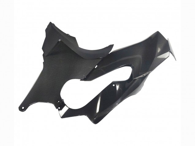 Preisgünstige Kawasaki ZX10R Motorrad Verkleidung 2021-2025 - Schwarze Carbonfaser