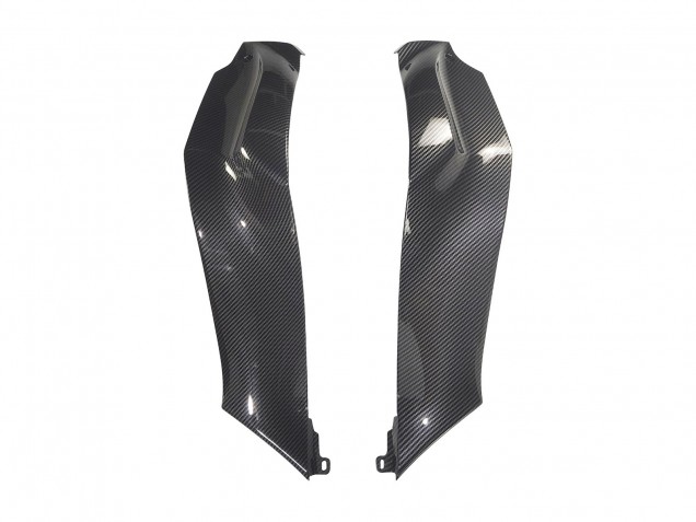 Preisgünstige Kawasaki ZX10R Motorrad Verkleidung 2021-2025 - Schwarze Carbonfaser