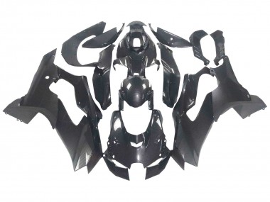 Preisgünstige Kawasaki ZX10R Motorrad Verkleidung 2021-2025 - Schwarze Carbonfaser