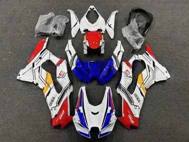 Preisgünstige Kawasaki ZX10R Motorrad Verkleidung 2021-2025 - Weiss Rot Blau Gelb WB102