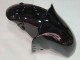 Preisgünstige Kawasaki ZX14R ZZR1400 Motorrad Verkleidung 2006-2011 - Glanzendes Schwarz Rot Rosa Flamme