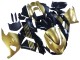 Preisgünstige Kawasaki ZX14R ZZR1400 Motorrad Verkleidung 2006-2011 - Gold Schwarz