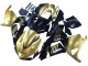 Preisgünstige Kawasaki ZX14R ZZR1400 Motorrad Verkleidung 2006-2011 - Gold Schwarz