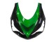 Preisgünstige Kawasaki ZX14R ZZR1400 Motorrad Verkleidung Kit 2012-2024 - Grun Glanzendes Schwarz
