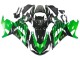 Preisgünstige Kawasaki ZX14R ZZR1400 Motorrad Verkleidung Kit 2012-2024 - Grun Glanzendes Schwarz
