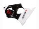 Preisgünstige Kawasaki ZX6R Motorrad Verkleidung 2000-2002 - Weiss Schwarz Rot Monster