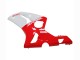Preisgünstige Kawasaki ZX6R Motorrad Verkleidung 2003-2004 - Weiss Rot