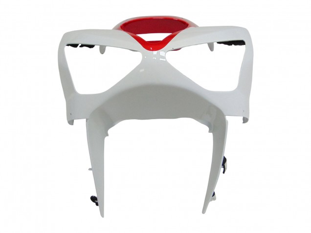 Preisgünstige Kawasaki ZX6R Motorrad Verkleidung 2003-2004 - Weiss Rot