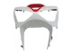 Preisgünstige Kawasaki ZX6R Motorrad Verkleidung 2003-2004 - Weiss Rot