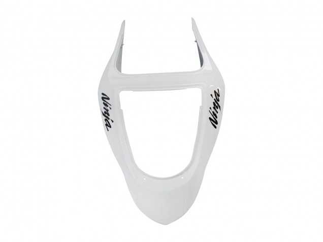 Preisgünstige Kawasaki ZX6R Motorrad Verkleidung 2003-2004 - Weiss Schwarz Aufkleber