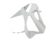 Preisgünstige Kawasaki ZX6R Motorrad Verkleidung 2003-2004 - Weiss Schwarz Aufkleber