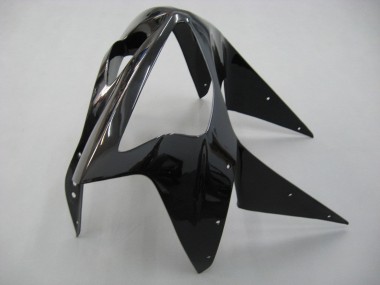 Preisgünstige Kawasaki ZX6R Motorrad Verkleidung 2003-2004 - Glanzendes Schwarz
