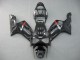Preisgünstige Kawasaki ZX6R Motorrad Verkleidung 2003-2004 - Glanzendes Schwarz