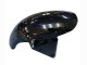 Preisgünstige Kawasaki ZX6R Motorrad Verkleidung 2003-2004 - Glanzendes Schwarz Grun Flamme