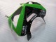 Preisgünstige Kawasaki ZX6R Motorrad Verkleidung 2003-2004 - Grun Schwarz Elf Bridgestone