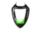 Preisgünstige Kawasaki ZX6R Motorrad Verkleidung 2005-2006 - Grun Rot Schwarz Elf 66