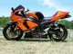 Preisgünstige Kawasaki ZX6R Motorrad Verkleidung 2005-2006 - Orange Schwarz