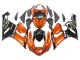 Preisgünstige Kawasaki ZX6R Motorrad Verkleidung 2005-2006 - Orange Schwarz