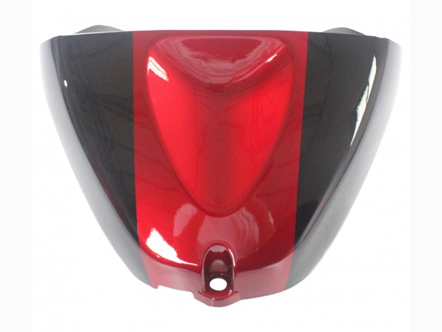 Preisgünstige Kawasaki ZX6R Motorrad Verkleidung 2005-2006 - Rot Glanzendes Schwarz