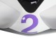 Preisgünstige Kawasaki ZX6R Motorrad Verkleidung 2005-2006 - Weiss Lila Schwarz Rizoma Playboy Denso
